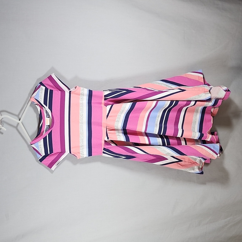 Gymboree Girls Striped Dress Size (5-6)